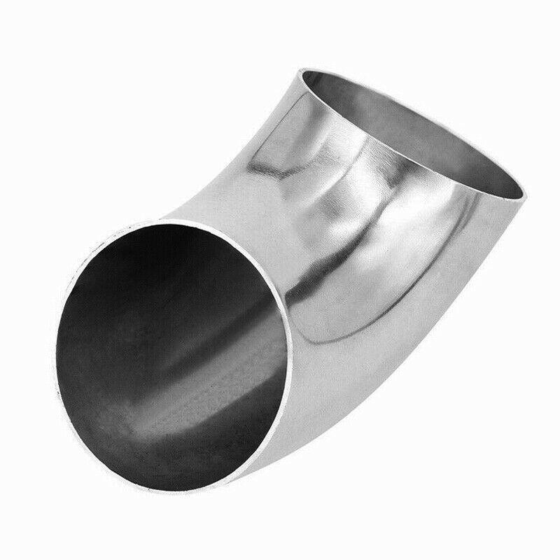 3 Inch 90 Degree Exhaust Elbow Stainless Steel Mandrel Bend Elbow Suitable for Car Modified Exhaust Pipe Stair Handrail SS304 Stainless Thickness 1.2mm 3 Inch 90 Degree Exhaust Elbow Stainless Steel Mandrel Bend Elbow Suitable for Car Modified Exhaust Pipe Stair Handrail SS304 Stainless Thickness 1.2mm
