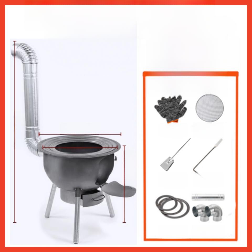 New Sle Rural Home Wood Burning Stove Portable Outdoor Large Pot Stove el Stove Equipment und Pot Stove
