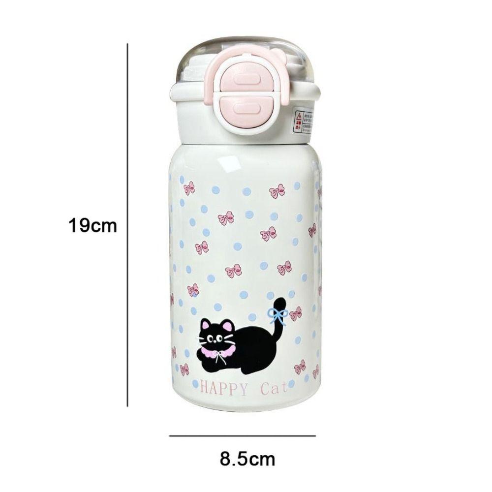Cartoon Insulated Cup 500ml Water Mug New Drinkware  Birthday Gift