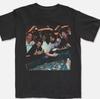 T-shirt Vintage The Hangover Jouant au Poker, T-shirt Unisexe Drôle du Film The Hangover