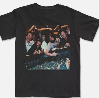 Vintage The Hangover Playing Poker T-Shirt, Funny The Hangover Movie Unisex T-Shirt