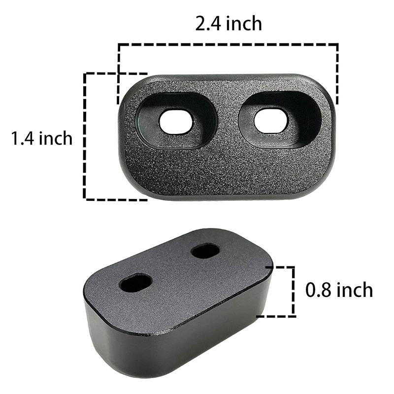 2pcs Door Bushings Secure Machined Door To Prevent Shaking For MX-5 Miata NA NB NC ND 1990-2021 Interior Accessory чёрный