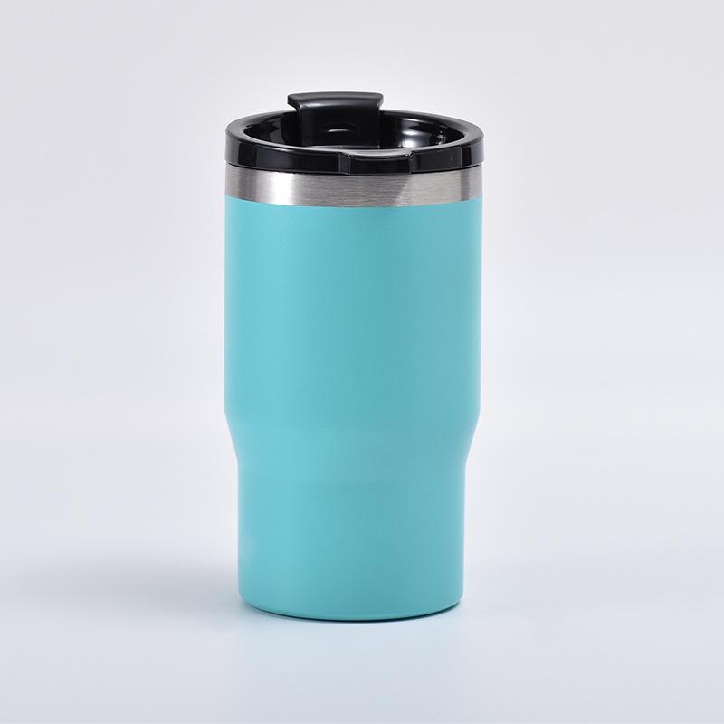 14Oz Cold Tank 304 Stainless Steel Color Sprayed Car Cup Creative Cola Cup Outdoor Water Cup