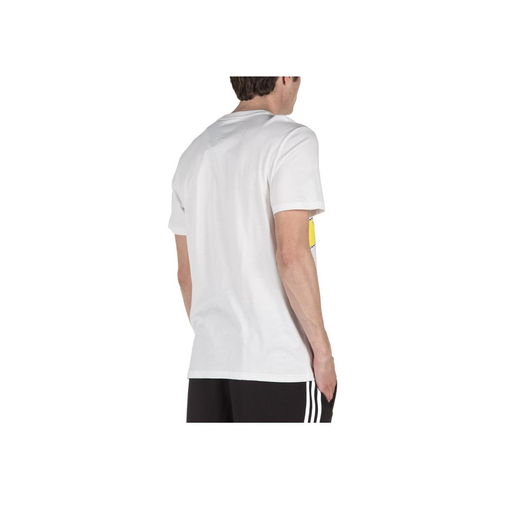 Adidas Originals Skateboarding Vetter Logo Print Comfortable Crew Neck Short Sleeve T-Shirt Men Tops White DU8389