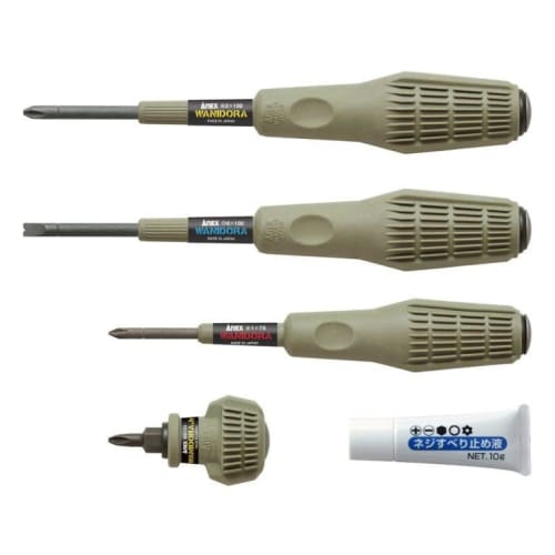 Anex Tool Screw Breaker Driver, Wanidora, Stripped Screw Prevention Kit, Includes 10g of Screw Anti-Slip Solution, No. 3980-S2L