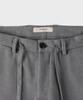 PANICALE Gray Tencel Drawstring Slacks