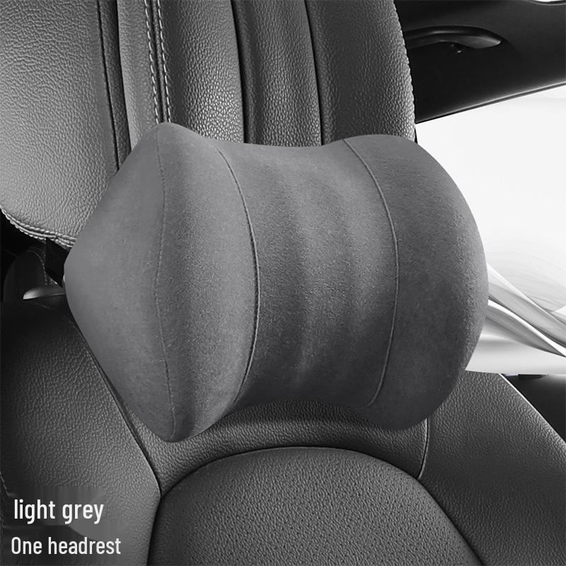 Memory Foam Car Neck & Lumbar Support Pillow