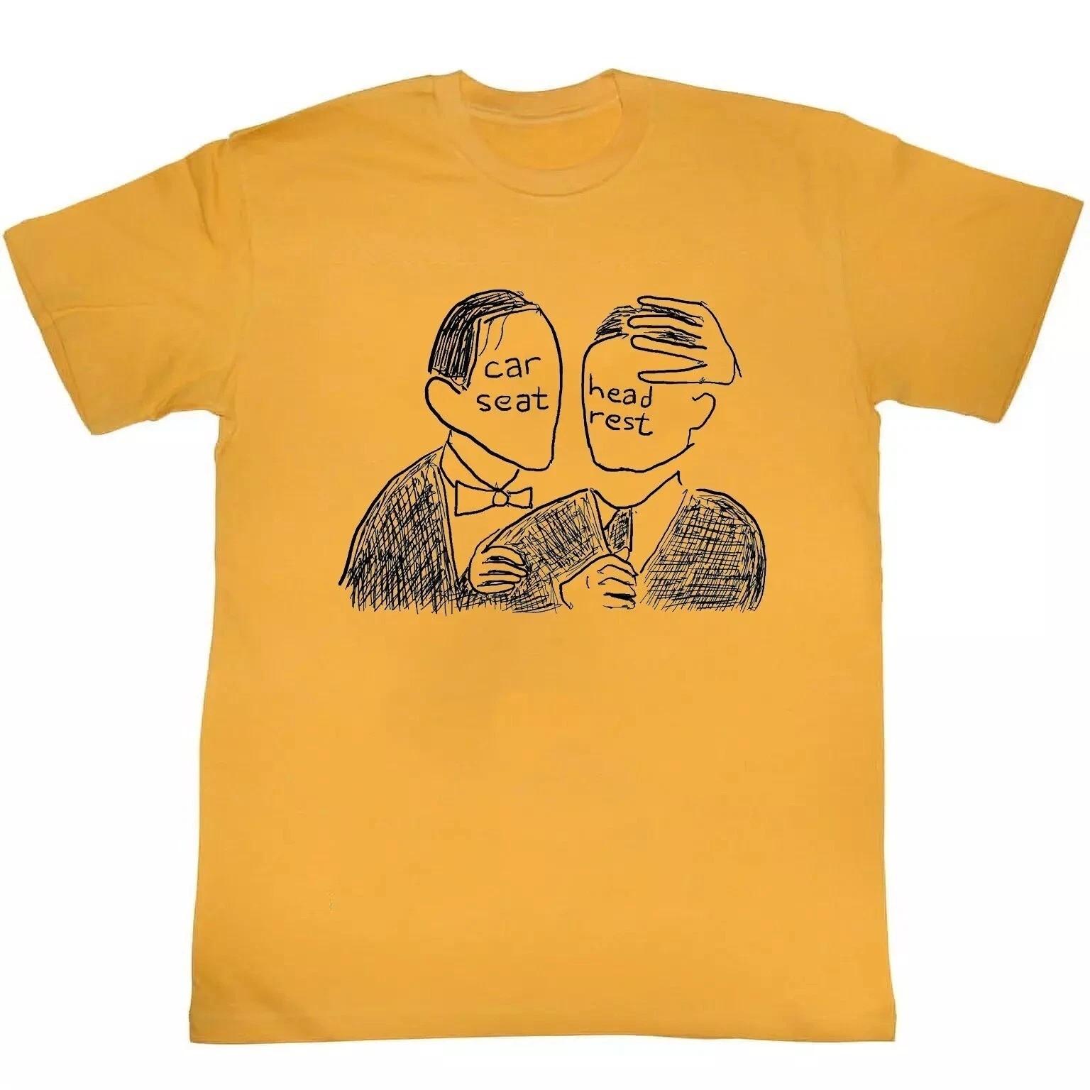 rare Car Seat Headrest Teens Of Denial gold T SHIRT Full Size S-5XL XXL