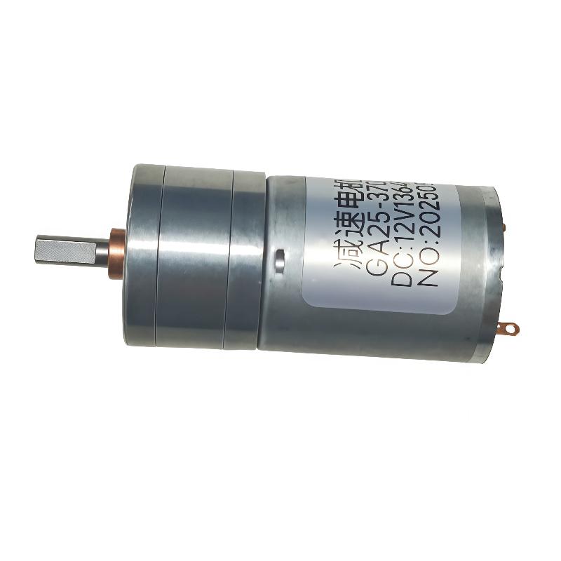 JGA25-370 Geared motor DC motor 6V 12V electric gear motor high torque 12/27/58/128/169/282/1364rpm