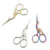 Embroidery Scissors Rainbow Stork Clipper Stainless Steel Small Craft Dressmaker Shears for Sewing 95X45cm Multiple Colors