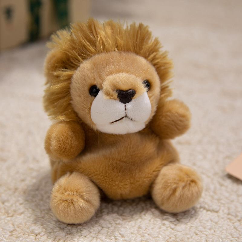Scented Sandbag Pendant Panda Plush Toy Lion Doll Bag Pendant Keychain Zoo Stall