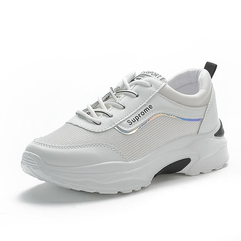 

Модные женские кроссовки Мягкая и легкая спортивная обувь Прогулочные кроссовки 41 чёрный