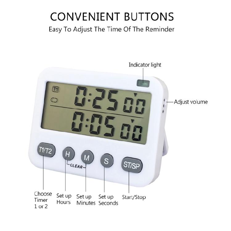 New Hot Kitchen Timer for Cooking Countdown Timers  Timer -LCD Big Digits