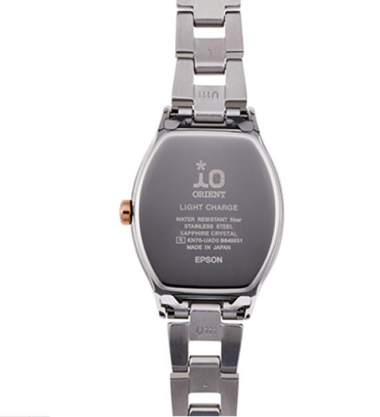 Orient iO SOLAR Solar Made in with White Watch, Japan, Manufacturer's Warranty, Women's, RN-WG0010A,