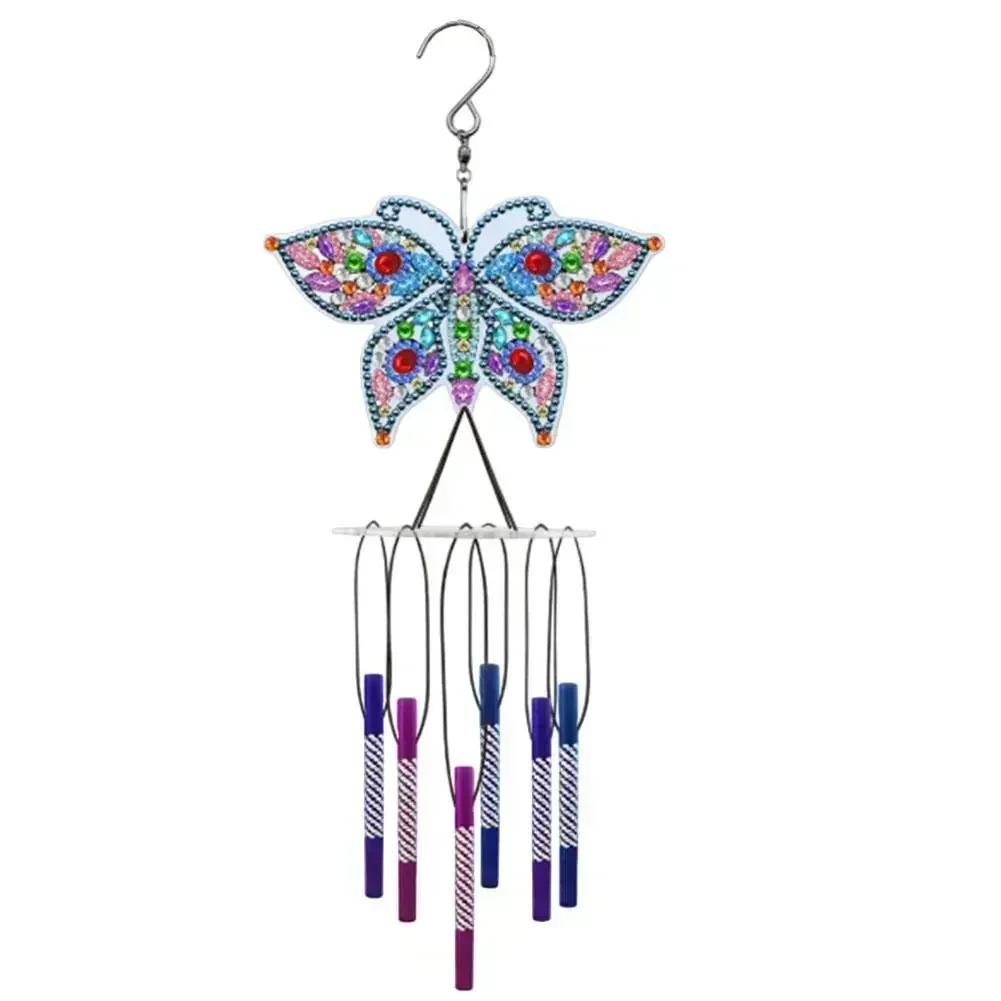 DIY Butterfly Wind Chime Diamond Art Kit - Creative Home Decor Present Idea DIY Butterfly Wind Chime Art Kit Creative China Mainland