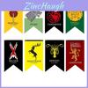 Game Of Thrones Flag Banner With Polyester Fabric For Themed Room Decor