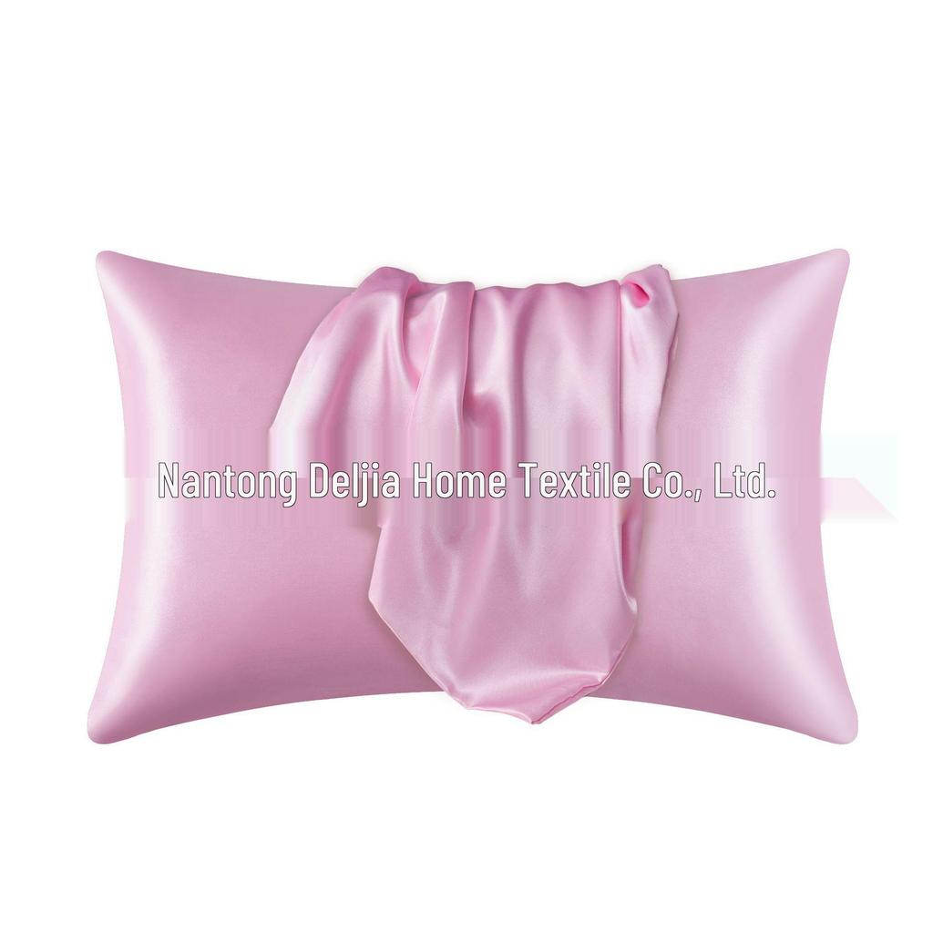 Silk Satin Envelope Pillowcase Pair for Cross-Border Trade