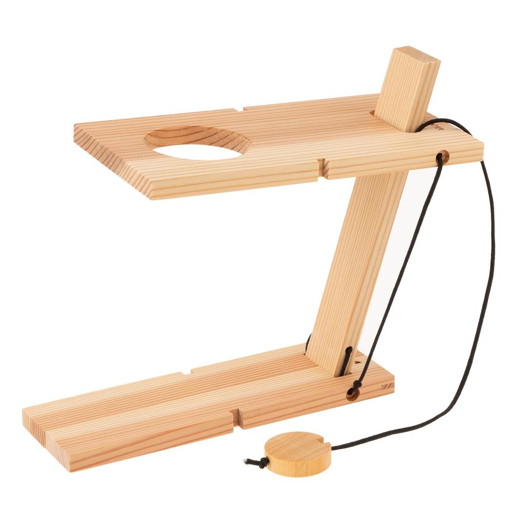 WOODWORK CENTER Portable Coffee Dripper Stand, 9 x 18 x 2 cm, DR17-018