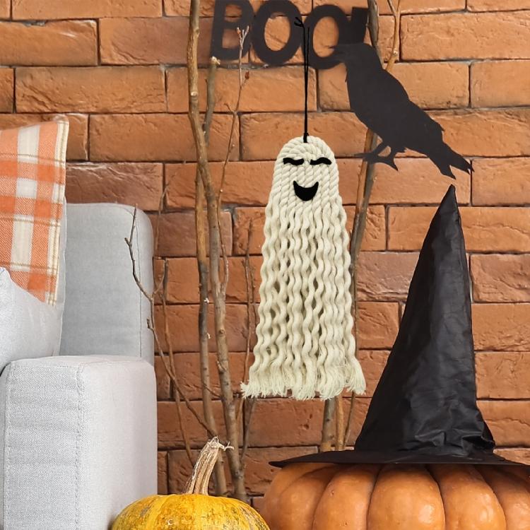 Weiche Halloween-Baumwoll-Hängedekoration Gruselige Wohnkultur Goth-Geist-Ornamente