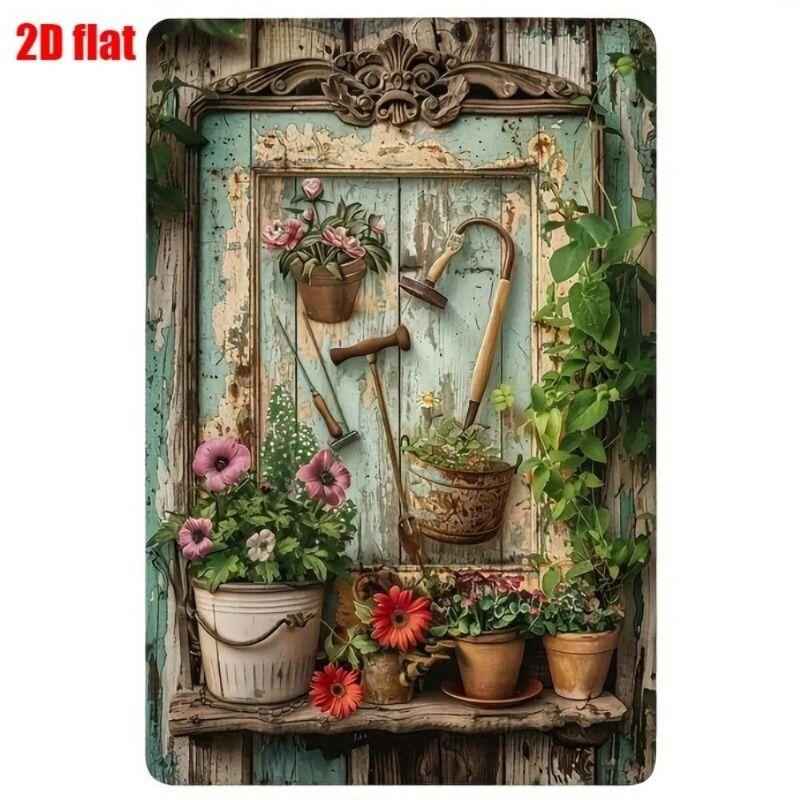 Vintage Metal Tin Wall Poster Sign 20x30cm
