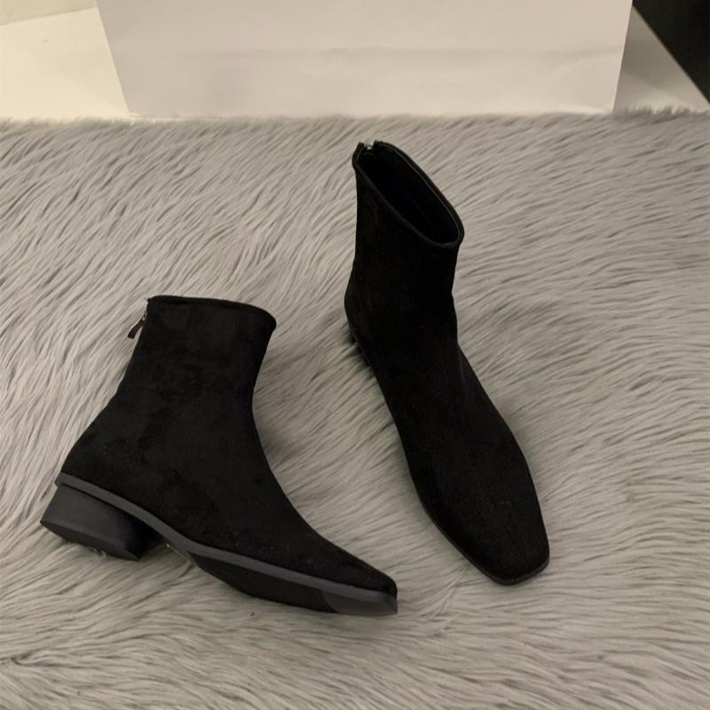 Fashion Women's Boots Autumn Luxury Elegant Casual Short Shoes Women's Low Heel Comfortable Short Outdoor Hiking Shoes for Women