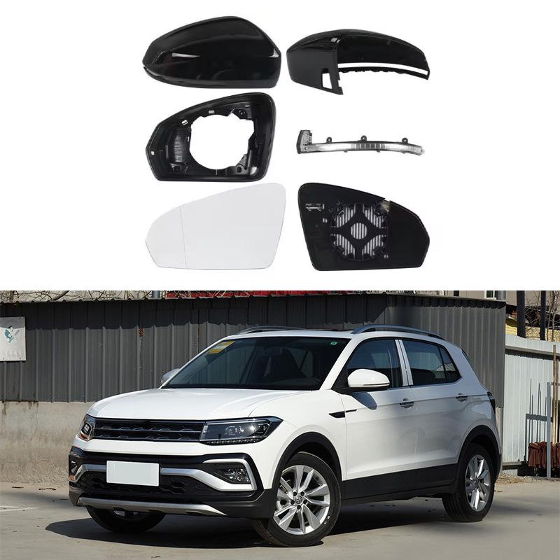Volkswagen T-Cross Rearview Mirror Cover with Frame & Turn Signal (2019-2023)
