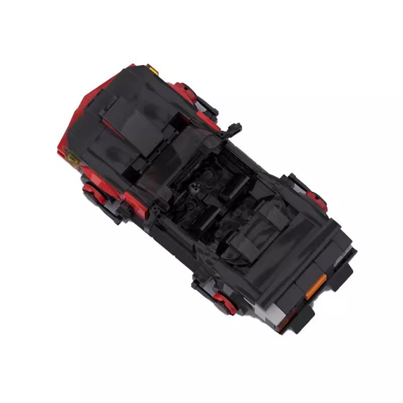 Car MOC-152866 Compatible Building Blocks Back To The Future Bomar 663 Speed Assembled Sports Car Model