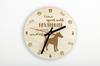 Fox Terrier Smooth - clock with dog, wooden clock with engraving, personalised clock by Art-Dog