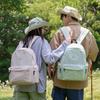 Schoolbag Japanese Simple Solid Color Backpack Light Commuting Large Capacity Student Schoolbag Casual Versatile Outdoor Travel Backpack