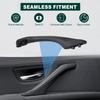 Left/Right Interior Passenger Door Leather Pull Handle Assembly for BMW 5 Series F10 F11 F18 2010 2011 2012 2013 2014 2015-2017
