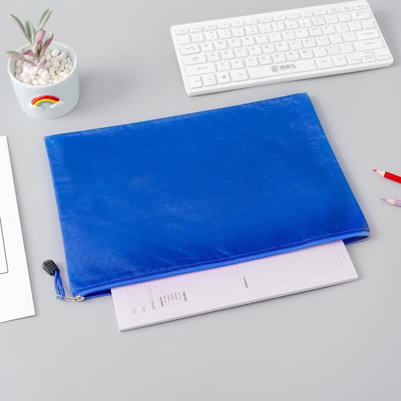 Waterproof Canvas Zipper File Bags