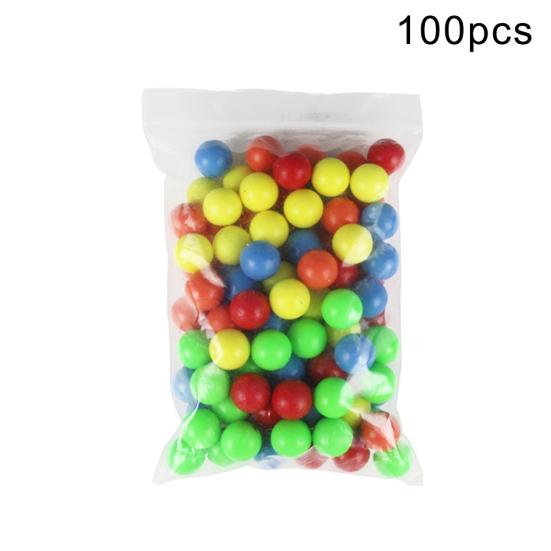 100Pcs 15mm Children Counting Solid Balls Toy School Mathematics Teaching Aids