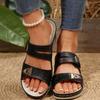 Women's Hollow Out Sandal Flat Sandals Lightweight and Wedge Slippers