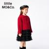 Little MO&Co. Girls' 100% Merino Wool Double-faced Short Coat