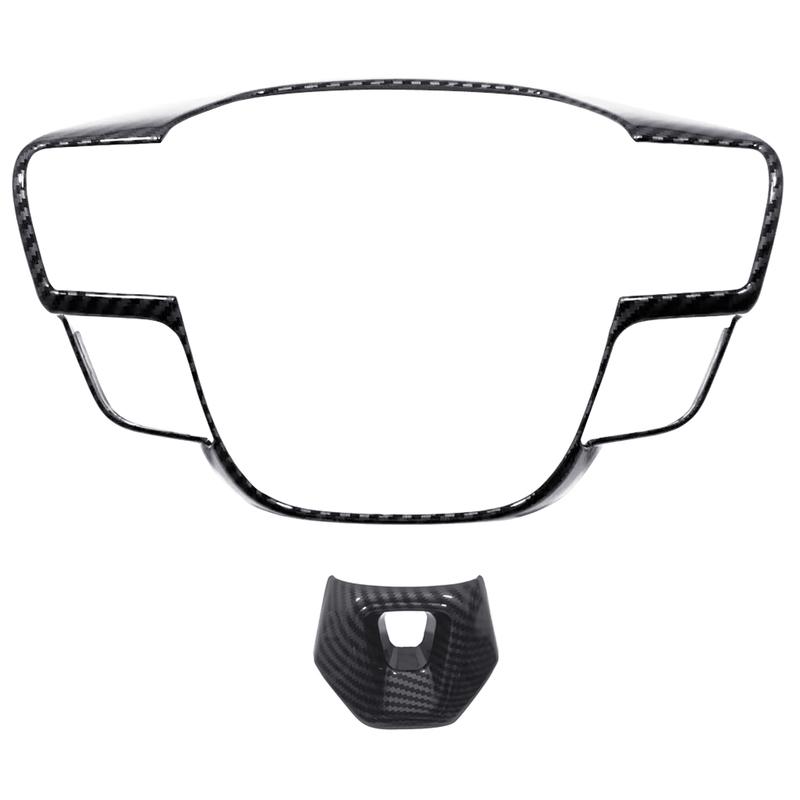 For Toyota C-HR AX20 2024 2025 Car Accessories ABS Steering Wheel Center Decor Cover Strips