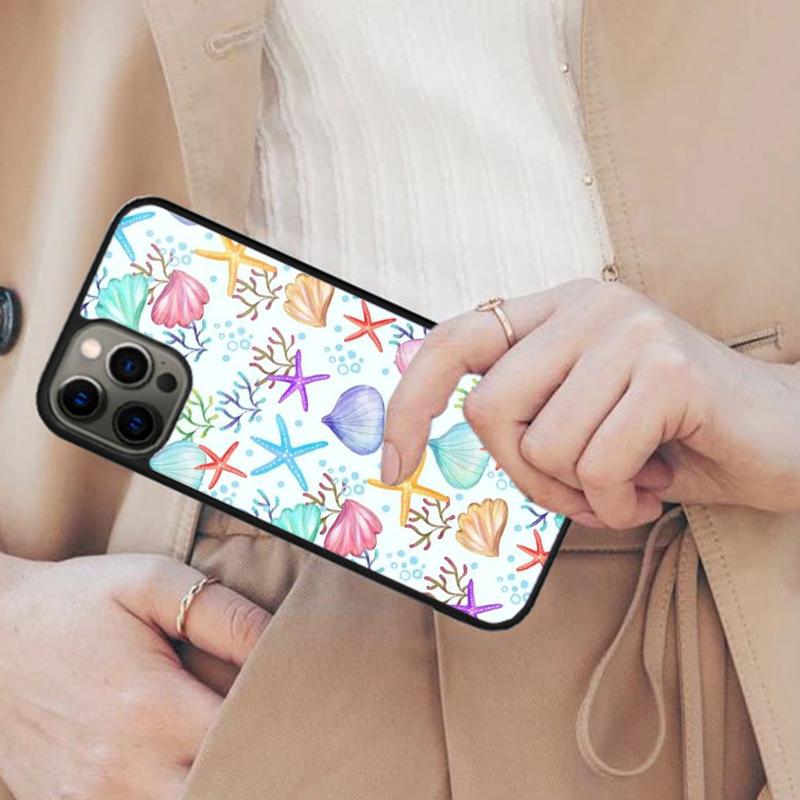 Sea Shells Magnetic Phone Case For APPLE iPhone 17 Air 16 14 13 12 Pro Max 15 Plus Wireless Charge With MagSafe Cover