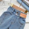 Girls Jeans Spring Autumn New Korean Style Children Denim Split Trousers Fashion Casual Girl Denim Pants