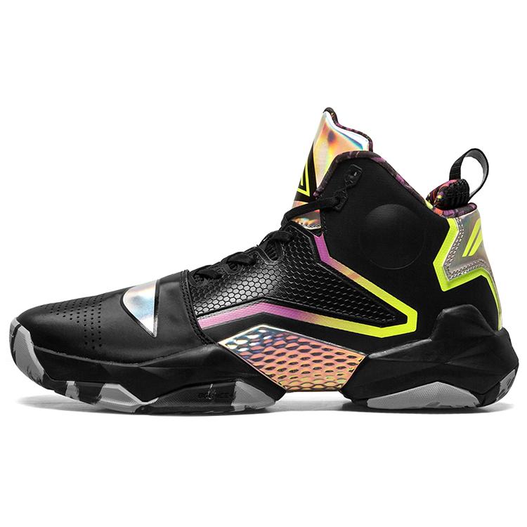 

New LiNing Power 2 High Top Basketball Shoes Men s Black ABAL097-1 46