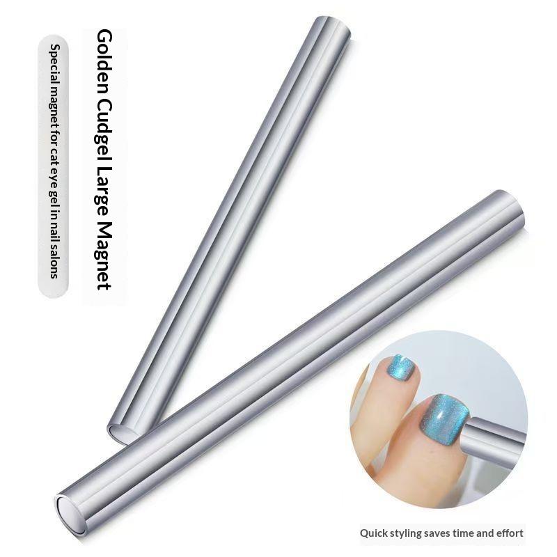 Dual End Nail Magnetic Stick Strong Magnet Wand For Cat Eye Gel Polish Reusable Manicure Accessories For Diy Nail Art