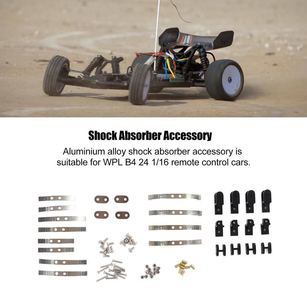Aluminium Alloy Accessory Fit for WPL B4 24 1Celsius16 RC Car Upgrade Parts