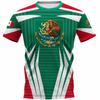 Fashion Mexico National Flag Print T Shirt For Men Funny 3D Eagle Pattern Short Sleeve Summer Casual O-neck Loose Top Men's Tees