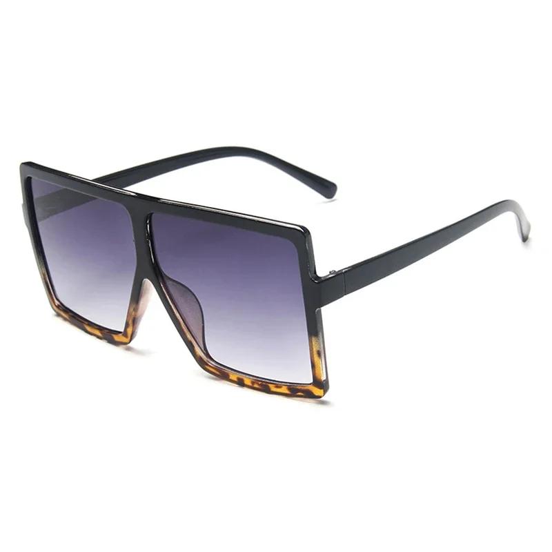 UV Protected Durable High Quality Stylish High End Retro Trendy Travel Friendly Oversized Square Shaped Female Sun Glasses