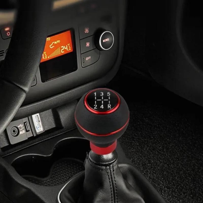 1 Pc Universal Aluminum Alloy Car Gear Shift Knob for Manual Transmission Automobile Modification 5 Speed Gear Level Shift Knob
