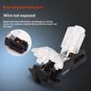 10/20/30/40/50Pcs T Tap Wire Splice Connectors 3 Way 1 Pin Solderless Low Voltage Cable Connectors No Stripping 18-22 AWG Wires Quick Connector