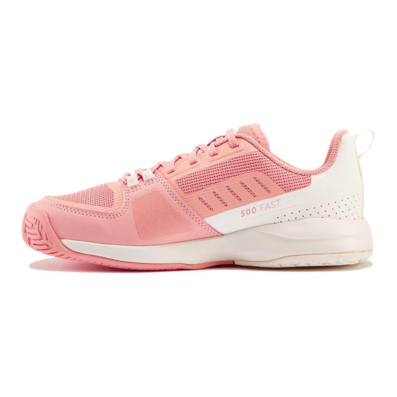 

DECATHLON TS500 FAST Slip Resistant Shock Absorbers Low Top Kids Training Shoes Pink Kids 36 розовый