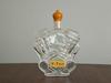 V-Twin Engine Whiskey Decanter High Borosilicate Glass Wine Bottle Decorative Spirits Carafe