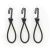 Outdoor Tent Accessory Set: 15cm Elastic Ropes, Buckles, Ground Stakes for Secure Setup