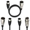 Large DIN 5Pin Male To 3Pin Male/Female Sound Connection Cable 5P To 3Pin Adapter Cable for Musical Instrument