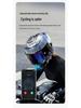 Y13 Bluetooth Motorcycle Helmet Headset - Waterproof, Noise Reduction, High Sound Quality Riding Gear.