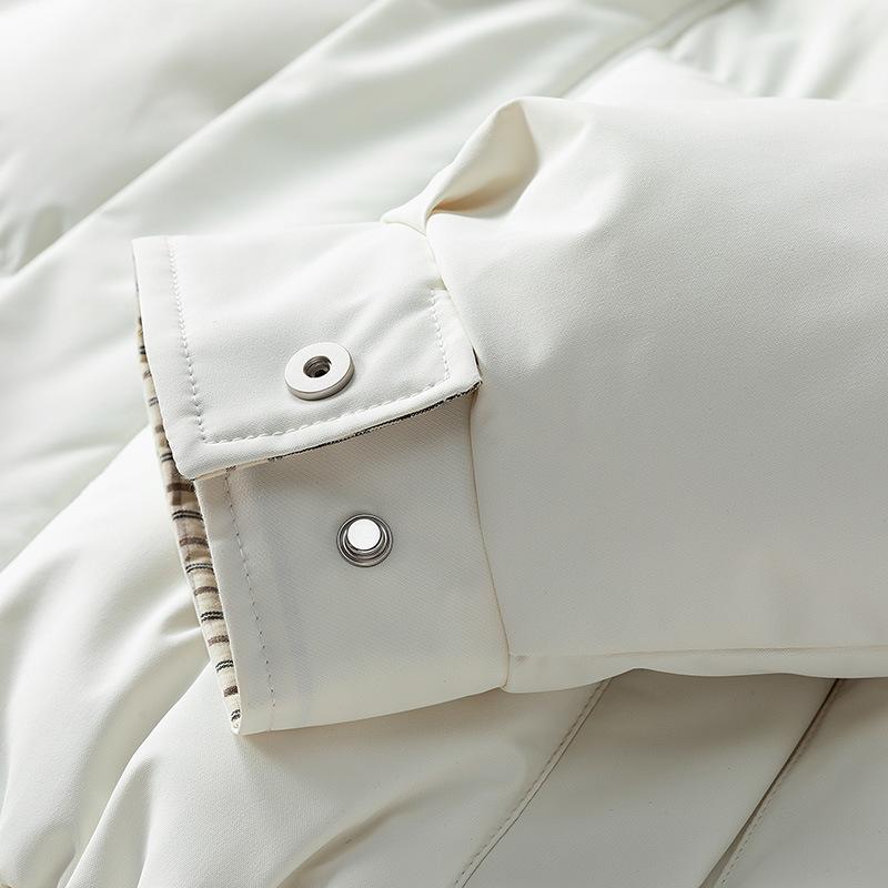 Men's Daily Short Cotton Jacket Casual Style Warm Winter Coat